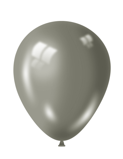 Ash Grey Balloon - 12" Latex (100ct)
