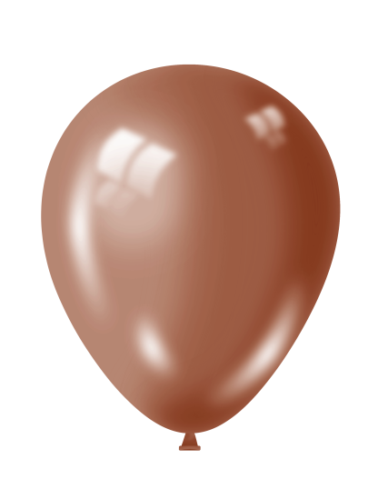 Metallic COPPER Balloons -12" Latex (100ct)