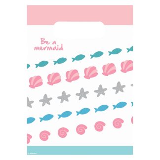 Be a Mermaid Loot Bags - 1 PKG/8