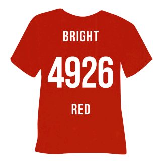 Bright Red Turbo Heat Transfer Vinyl - (305mm x 1m)
