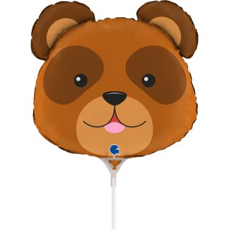 Mini Bear Head Shape Balloon – Foil 14"