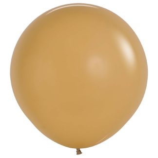 Fashion Solid Latte 073 Balloons - 24" Latex (3ct)