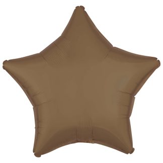 Silk Lustre Truffle Star Standard Foil - 18" foil (10 Pack) Unpackaged