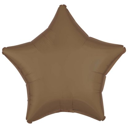 Silk Lustre Truffle Star Standard Foil - 18" foil (10 Pack) Unpackaged