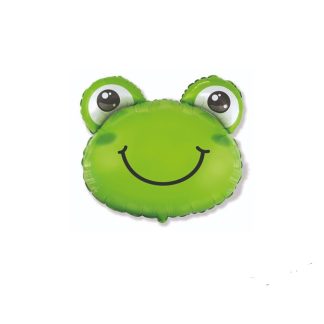 Mini Frog Head Shape Air-Filled Balloon – Foil 14"