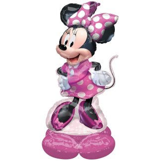 Minnie Mouse Forever AirLoonz Balloons-  Foil 33"/83cm w x 48"/121cm