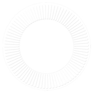 Coconut Paper Plates - 23cm (8ct)