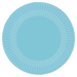 Forget-me-not Paper Plates - 23cm (8ct)