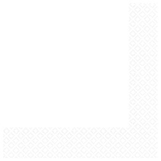 Coconut Luncheon Napkins 33cm - (20ct)