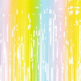 Mixed Colour Party Curtain - (100 x 195cm)