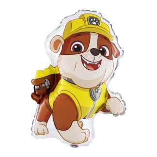 Mini PAW PATROL RUBBLE Shape Air-Filled Balloon – Foil 14"