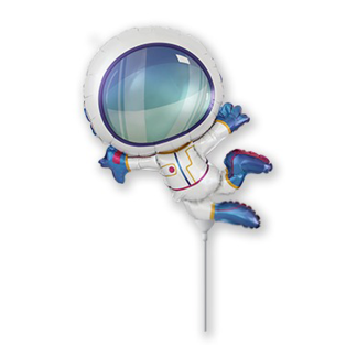 Mini Astronaut Shape Air-Filled Balloon – Foil 14"