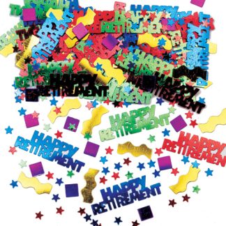 Rocking Retirement Multi Metallic Mix Confetti 14g - 1 PC