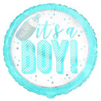 Its a Boy round Balloon  - 18" Foil