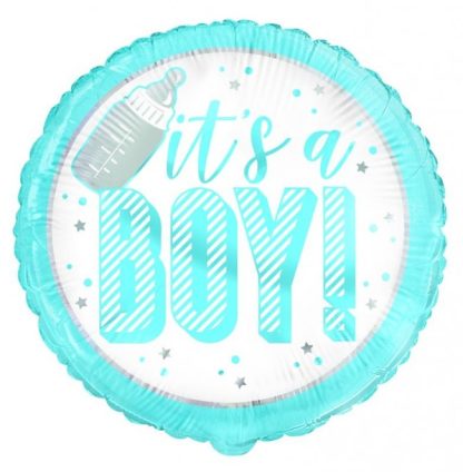 Its a Boy round Balloon  - 18" Foil