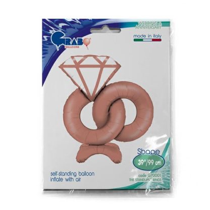 The Standups - Ring Single  SuperShape XL Foil -39"/99cm Foil AIR FILLED