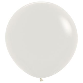 Pastel Dusk Cream 107 Balloons - 24" Latex (3ct)