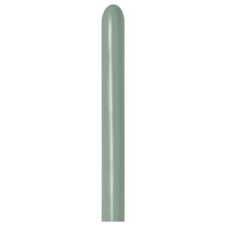 Pastel Dusk Laurel Green 127 Modelling Balloons - 260 Latex (100ct)