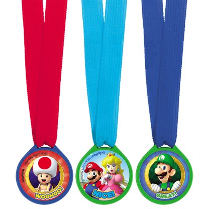 Super Mario Mini Award Medals - 1 PKG/12 - Image 3