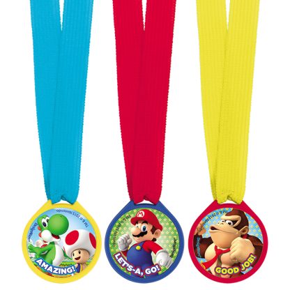 Super Mario Mini Award Medals - 1 PKG/12 - Image 4