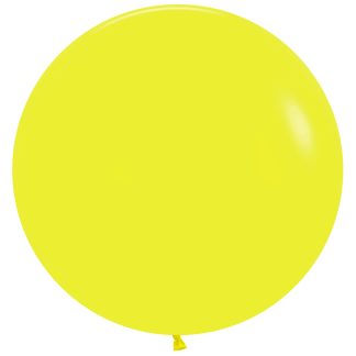 Fashion Yellow 020 Balloons - 24" Latex (3ct)