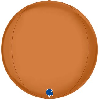 Satin Caramel 4D Globe - 15" Foil