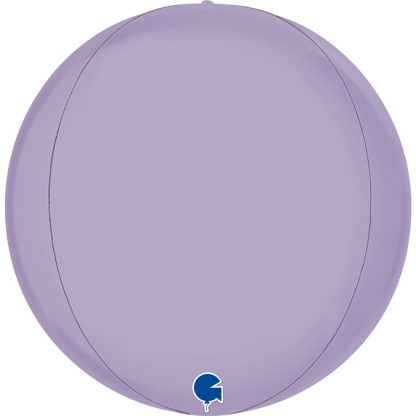 Satin Lilac 4D Globe - 15" Foil