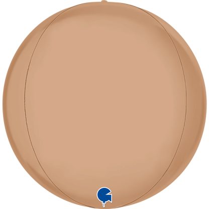 Satin Nude 4D Globe - 15" Foil