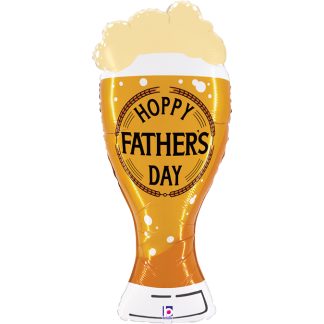 Hoppy Father's Day Beer Supershape Balloon - Foil  39"