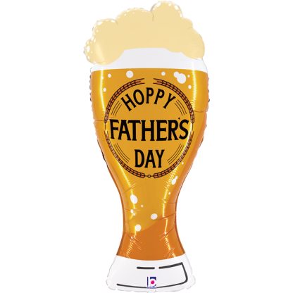 Hoppy Father's Day Beer Supershape Balloon - Foil  39"