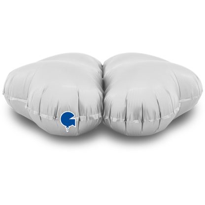 Satin White Base Hearts Medium - 16" - Air Fill Only - Image 2