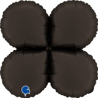 Satin Fumé Black Base Drops Mini - 13" - Air Fill Only