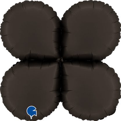Satin Fumé Black Base Drops Mini - 13" - Air Fill Only