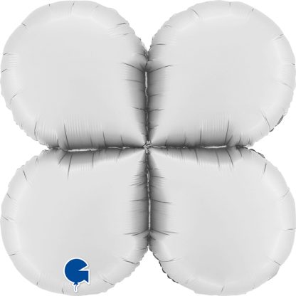 Satin White Base Drops Medium - 19" - Air Fill Only