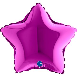 Mini Purple Star Shape Air-Filled Balloon – 9″ Foil