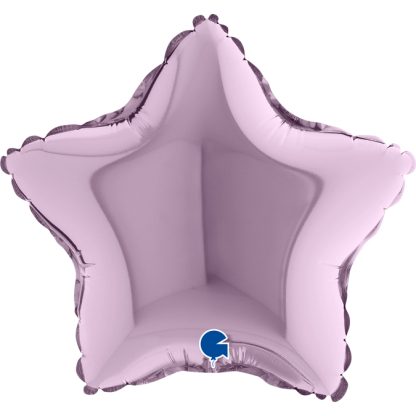 Mini Lilac Star Shape Air-Filled Balloon – 9″ Foil