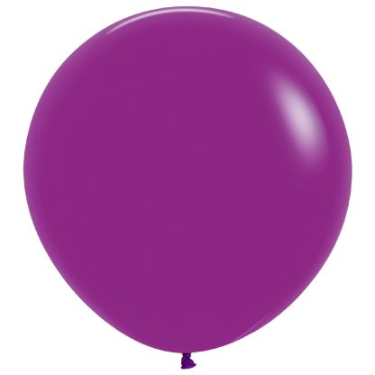 Fashion Purple Orchid 056 Balloons - 24" Latex (3ct)