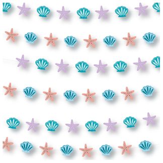 Mermaid Tales String Decorations - 2.13m (6ct)