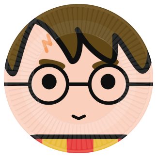 Harry Potter Paper Plates - 23cm (8ct)