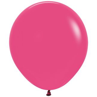 Fashion Solid Fuchsia 012 Balloons - 18" Latex (25ct)