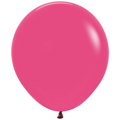 Fashion Solid Fuchsia 012 Balloons - 18" Latex (25ct)