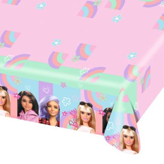 Barbie Sweet Life Paper Tablecover - 1.2m x 1.8m
