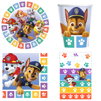 Paw Patrol Paws Party Pack - (4 piece)