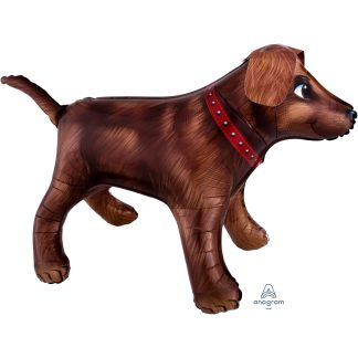 Golden Dog Ultrashape Balloon - 36" Foil