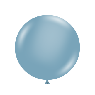Pastel Blue Slate Balloons - 36" Latex (2ct)