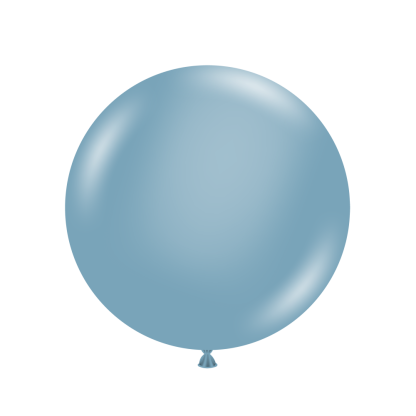 Pastel Blue Slate Balloons - 36" Latex (2ct)