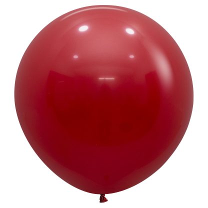 Fashion Imperial Red 016 Balloons - 24" Latex (3ct)