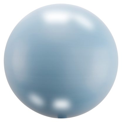 Blue Pastel Matte Sphere - (18" - 22" Balloon)