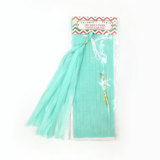 Turquoise Balloon Tassel - Collar 24cm X 35cm 5ct