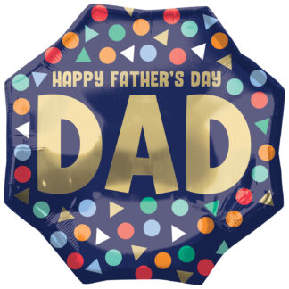 Happy Father's Day SuperShape Balloon - 22" Foil